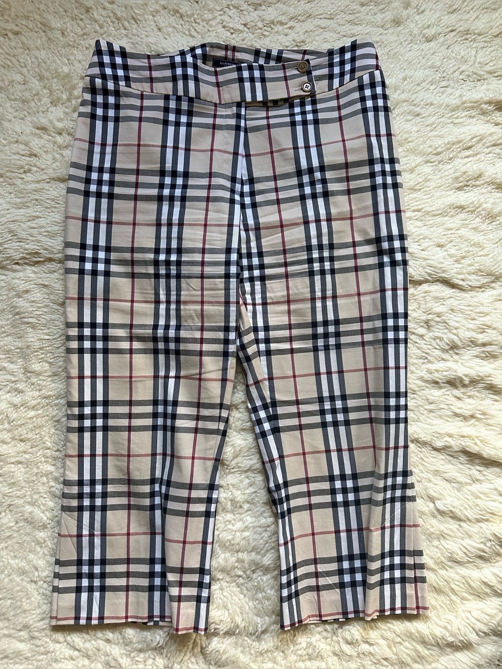 Burberry London capri pants